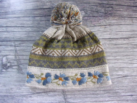 LW Lined Silver Ridge Pom-Pom Hat